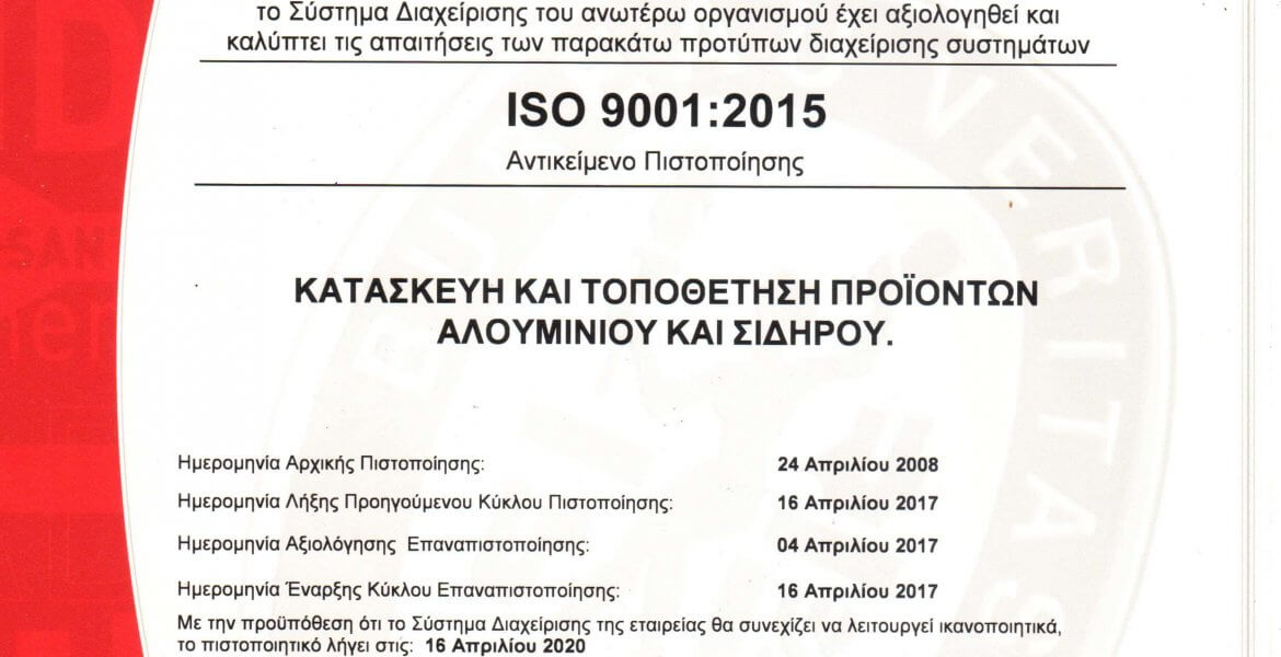 ISO 9001:2015